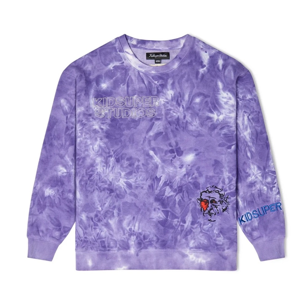 KidSuper Studios Dyed Crewneck Sweatshirt